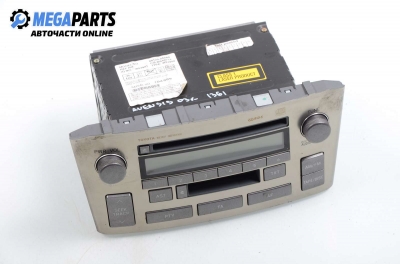 CD spieler for Toyota Avensis 1.8, 129 hp, combi, 2003