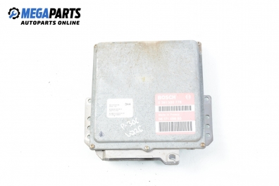 ECU für Peugeot 306 1.4, 75 hp, hecktür, 5 türen, 1995 № Bosch 0 261 200 778