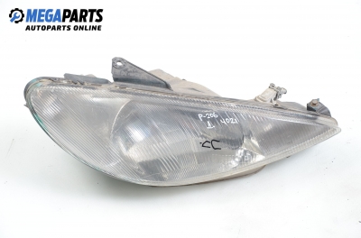 Headlight for Peugeot 206 1.1, 60 hp, hatchback, 3 doors, 2000, position: right