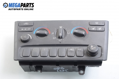 Air conditioning panel for Volvo S80 2.5 TDI, 140 hp, 2001