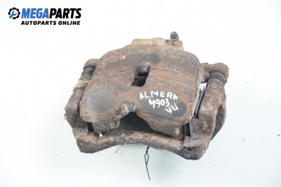 Caliper for Nissan Almera (N16) 2.2 Di, 110 hp, hatchback, 5 doors, 2000, position: front - left