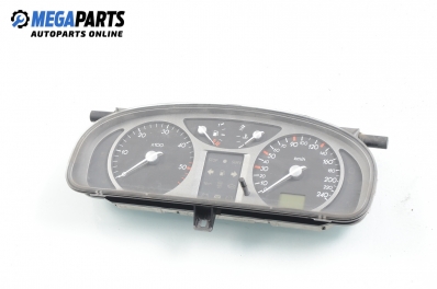 Instrument cluster for Renault Laguna II (X74) 1.9 dCi, 120 hp, hatchback, 2002