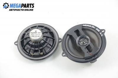 Loudspeakers for Renault Megane 1.5 dCi, 106 hp, hatchback, 3 doors, 2004