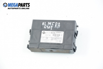 Comfort module for Nissan Almera (N16) 2.2 Di, 110 hp, hatchback, 5 doors, 2000 № Siemens 5WK4 8511