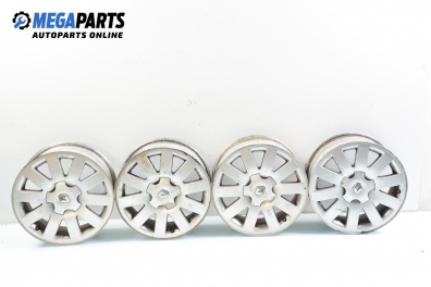 Alloy wheels for Renault Laguna II (X74) (2000-2007) 16 inches, width 5.5 (The price is for the set)
