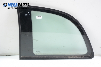 Vent window for Opel Zafira A 2.2 16V DTI, 125 hp, 2003, position: rear - left