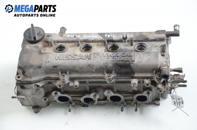 Engine head for Nissan Micra (K11C) 1.4 16V, 82 hp, 5 doors, 2000