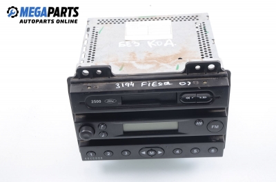 Cassette player for Ford Fiesta V 1.3, 60 hp, 3 doors, 2003
