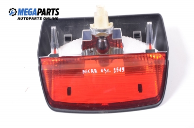 Central tail light for Nissan Micra 1.0 16V, 65 hp, hatchback, 3 doors, 2003