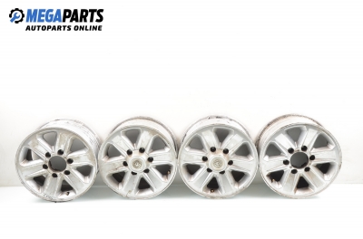 Alloy wheels for Opel Frontera B (1998-2004) 16 inches, width 7 (The price is for the set)