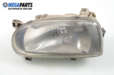 Headlight for Volkswagen Golf III 1.8, 90 hp, 5 doors, 1992, position: left