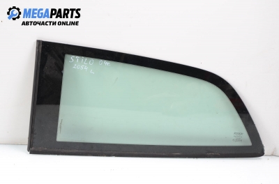 Vent window for Fiat Stilo 1.9 JTD, 115 hp, 3 doors, 2004, position: rear - left