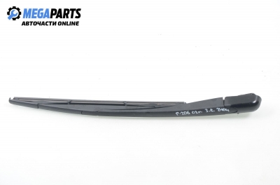 Rear wiper arm for Peugeot 206 1.4 HDI, 68 hp, hatchback, 5 doors, 2002