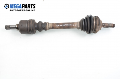 Driveshaft for Peugeot 206 2.0 HDI, 90 hp, hatchback, 3 doors, 2001, position: left