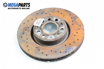 Brake disc for Volkswagen Golf VI 1.4 TSI, 122 hp, 3 doors, 2009, position: front