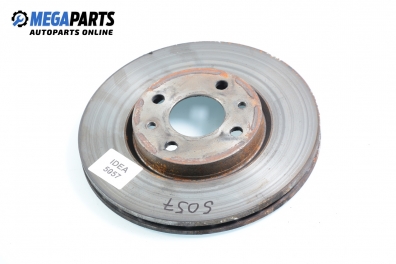 Brake disc for Fiat Idea 1.4 16V, 95 hp, 2004, position: front