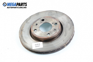 Brake disc for Fiat Idea 1.4 16V, 95 hp, 2004, position: front