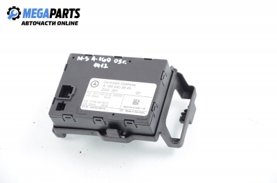 Central lock module for Mercedes-Benz A-Class W169 2.0 CDI, 82 hp, 2005 № A 169 540 39 45