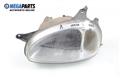 Headlight for Opel Corsa B 1.7, 60 hp, 3 doors, 1998, position: left