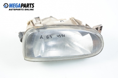 Headlight for Volkswagen Golf III 1.8, 75 hp, 5 doors, 1992, position: right Hella