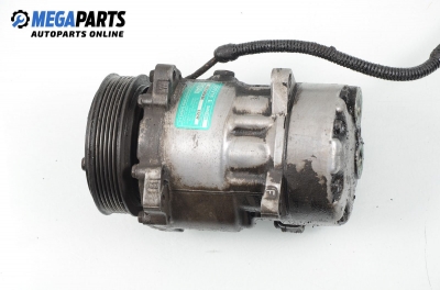 AC compressor for Peugeot 206 2.0 HDI, 90 hp, hatchback, 3 doors, 2000 № SD7V16