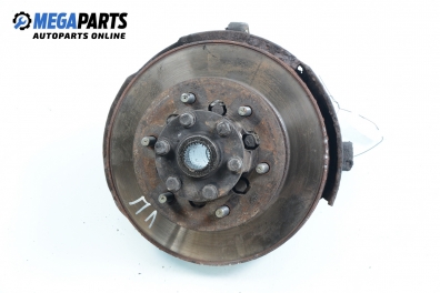 Knuckle hub for Mitsubishi Pajero II 2.5 TD 4WD, 99 hp, 1999, position: front - left