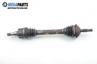 Driveshaft for Peugeot 206 1.4 HDI, 68 hp, hatchback, 5 doors, 2002, position: left