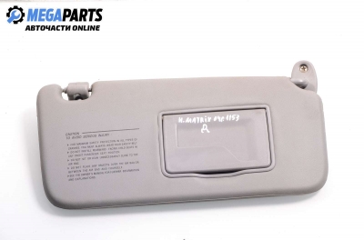 Parasolar for Hyundai Matrix 1.5 CRDi, 82 hp, 2004, position: dreapta