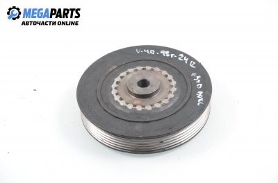 Damper pulley for Volvo S40/V40 1.9 TD, 90 hp, station wagon, 1998