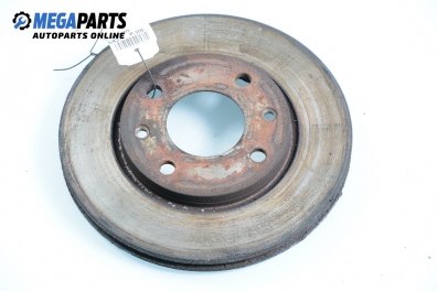 Brake disc for Peugeot 306 1.9 D, 68 hp, hatchback, 5 doors, 1997, position: front