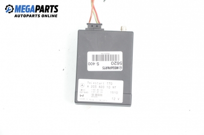 Module for Mercedes-Benz S-Class W220 4.0 CDI, 250 hp automatic, 2000 № A 203 820 10 97