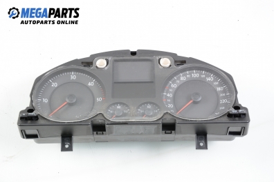 Instrument cluster for Volkswagen Passat (B6) 2.0 TDI, 140 hp, station wagon, 2006