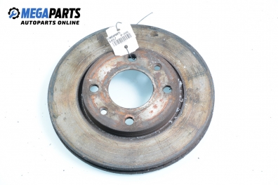 Brake disc for Peugeot 306 1.9 D, 68 hp, hatchback, 5 doors, 1997, position: front