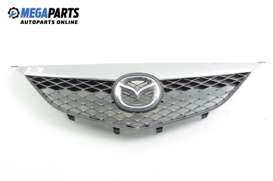 Grill for Mazda 6 2.0 DI, 121 hp, station wagon, 2002