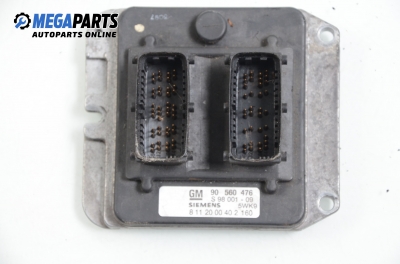 ECU for Opel Vectra B 1.8 16V, 115 hp, sedan, 1999 № GM 90 560 476