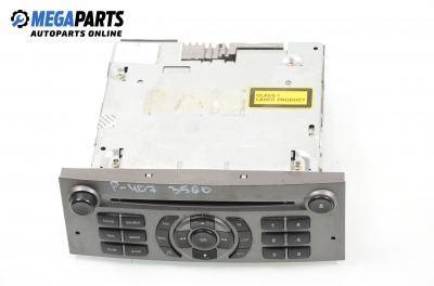 CD player for Peugeot 407 1.6 HDi, 109 hp, sedan, 2004