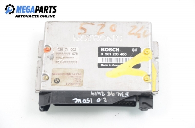 ECU for BMW 5 (E34) 2.0 24V, 150 hp, sedan, 1995 № Bosch 0 261 200 400