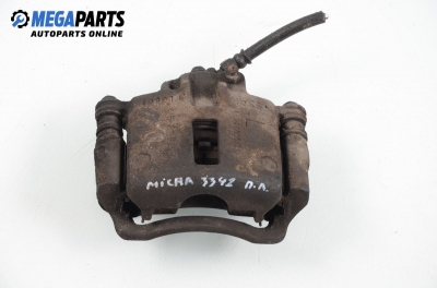 Caliper for Nissan Micra (K11C) 1.3 16V, 75 hp, 3 doors, 1998, position: front - left