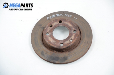 Disc de frână for Peugeot 205 1.1, 54 hp, 1987, position: fața