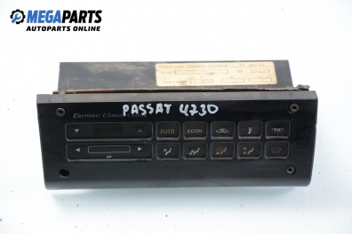 Air conditioning panel for Volkswagen Passat (B3) 1.8, 90 hp, station wagon, 1990