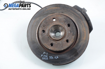 Achsschenkel radnabe für Mercedes-Benz A-Class W168 1.4, 82 hp, 5 türen, 1999, position: rechts, vorderseite
