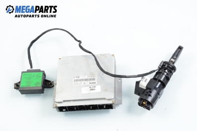 ECU incl. ignition key and immobilizer for Alfa Romeo 156 2.5 24V, 190 hp, sedan, 1998 № Bosch 0 261 204 705