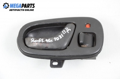 Inner handle for Suzuki Swift 1.0, 53 hp, hatchback, 5 doors, 1995, position: front - right