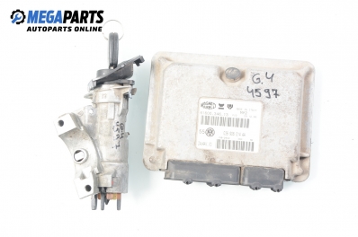 ECU cu cheie de contact pentru Volkswagen Golf IV 1.4 16V, 75 cp, 5 uși, 1999 № 036 906 014 AA