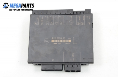 Seat module for Mercedes-Benz S-Class W220 5.0, 306 hp, 1999, position: left № 220 820 68 26