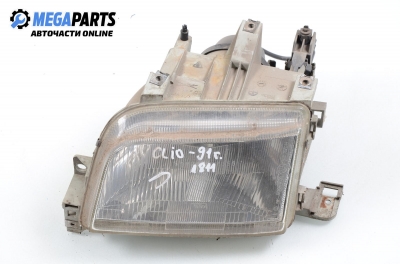 Headlight for Renault Clio 1.4, 80 hp, 3 doors automatic, 1991, position: left