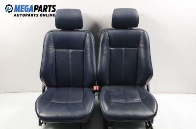 Leather seats for Mercedes-Benz E-Class 210 (W/S) 2.0 Kompressor, 186 hp, sedan, 1999