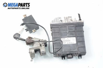 ECU cu cheie de contact și imobilizator pentru Volkswagen Golf III 1.9 TDI, 90 cp, hatchback, 5 uși, 1995 № Bosch 0 281 001 308