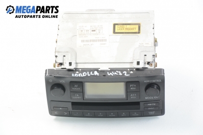 CD player pentru Toyota Corolla (E120; E130) 2.0 D-4D, 116 cp, hatchback, 5 uși, 2004 № 86120-1A180