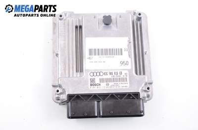 ECU for Audi A6 (C6) 2.0 TDI, 140 hp, station wagon, 2007 № Bosch 0 281 012 112